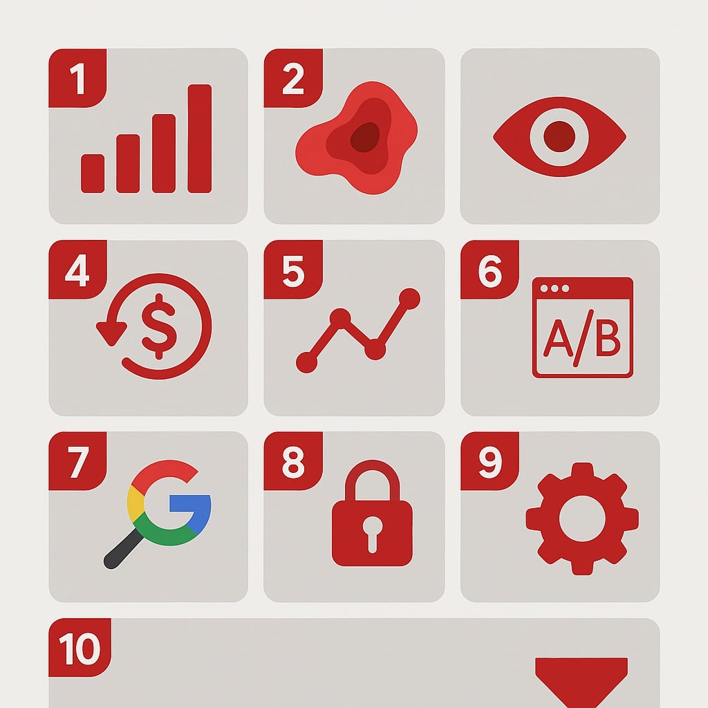 Die Top 10 Tools für Website-Analysen