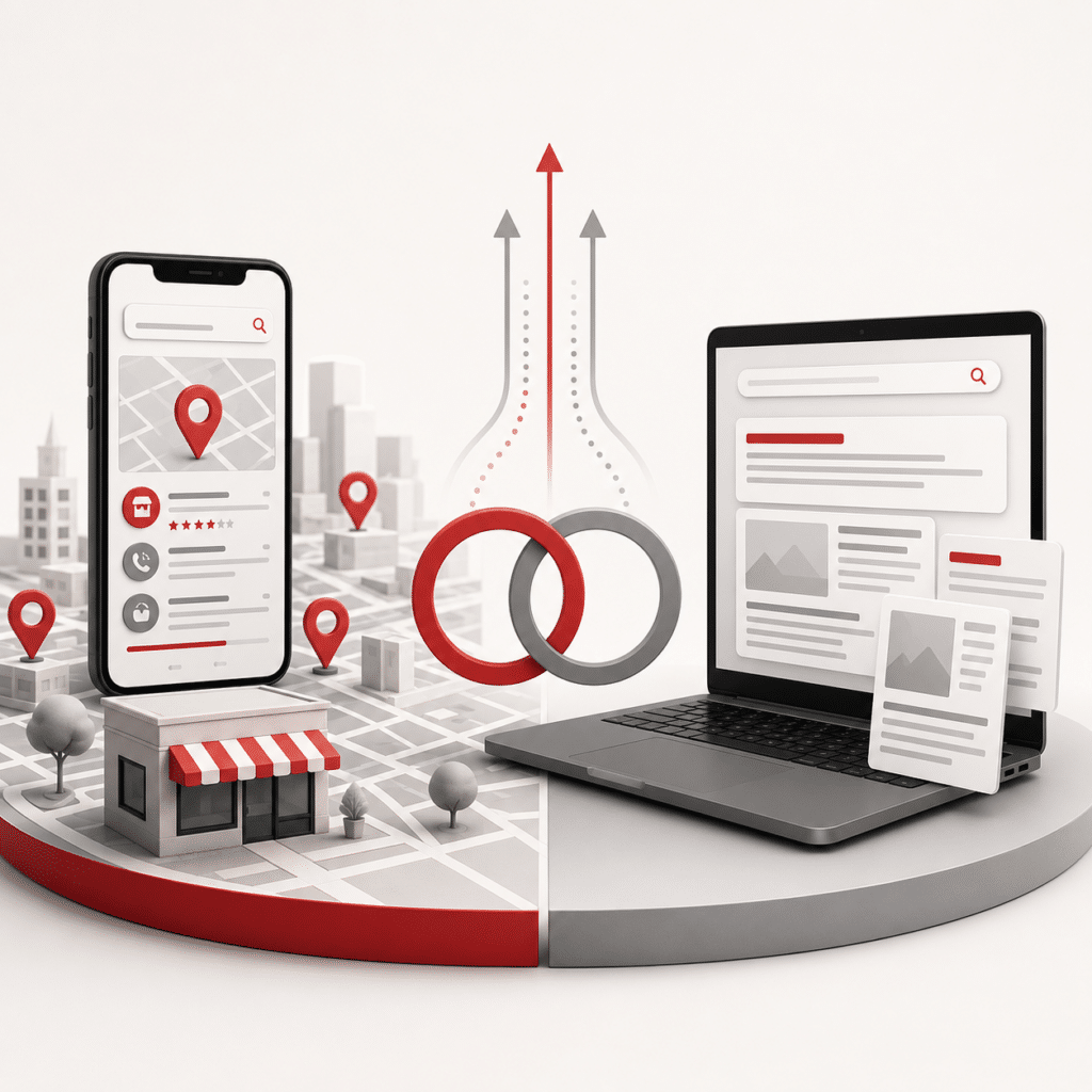 Lokal SEO vs. Organic SEO – So nutzt du beide Methoden optimal aus 1 01 local seo vs organic seo so nutzt du beides fuer deinen erfolg