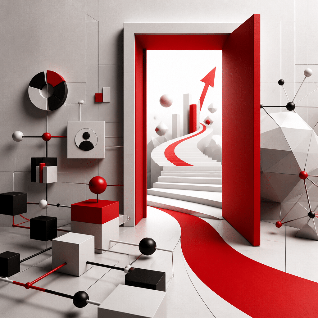 Die Macht des Ganzen: Warum holistisches Marketing der Schlüssel zum Erfolg ist 3 KI-generierte Illustration zu holistischem Marketing als Türöffner für Innovation
