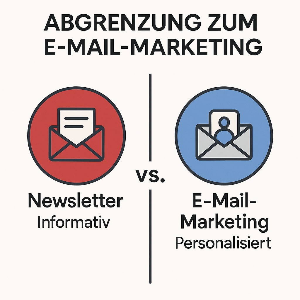 Abgrenzung zum E Mail Marketing