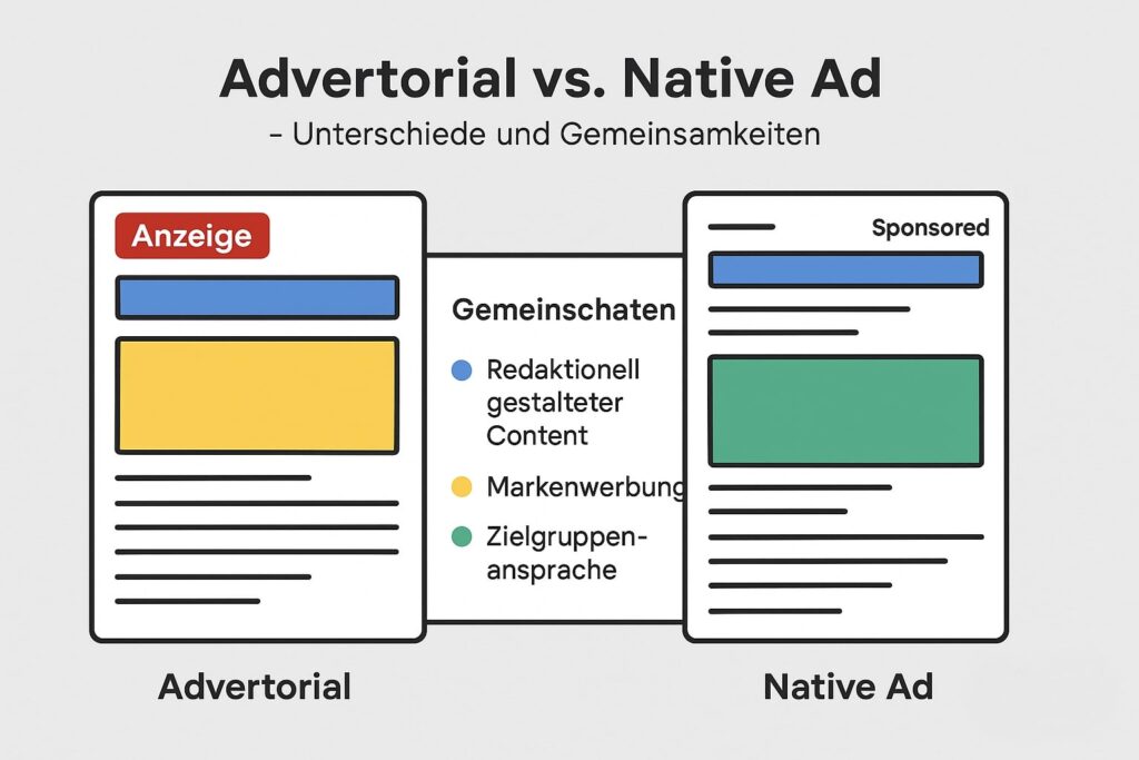 Advertorial vs. Native Ad – Unterschiede und Gemeinsamkeiten
