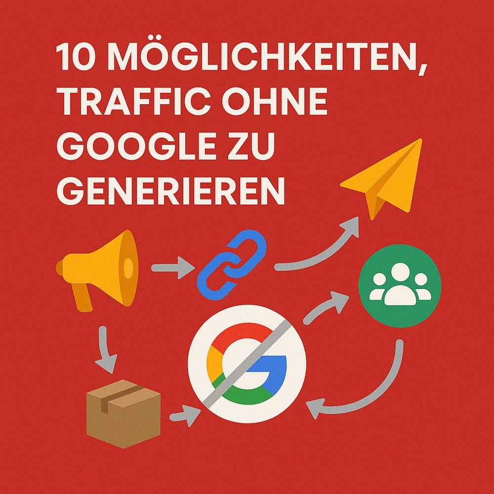 10 Möglichkeiten, Traffic ohne Google zu generieren