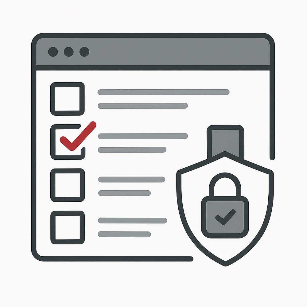 DSGVO Checkliste für Webseiten