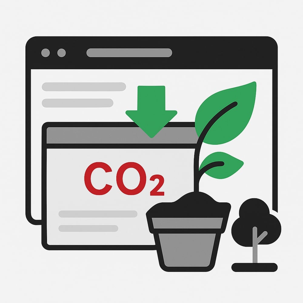 Klimaneutrale Websites: Wie du den CO2-Ausstoß deiner Website verringerst