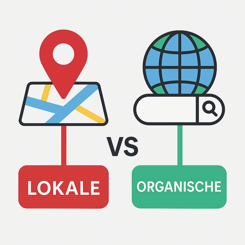 Lokal SEO vs. Organic SEO – So nutzt du beide Methoden optimal aus