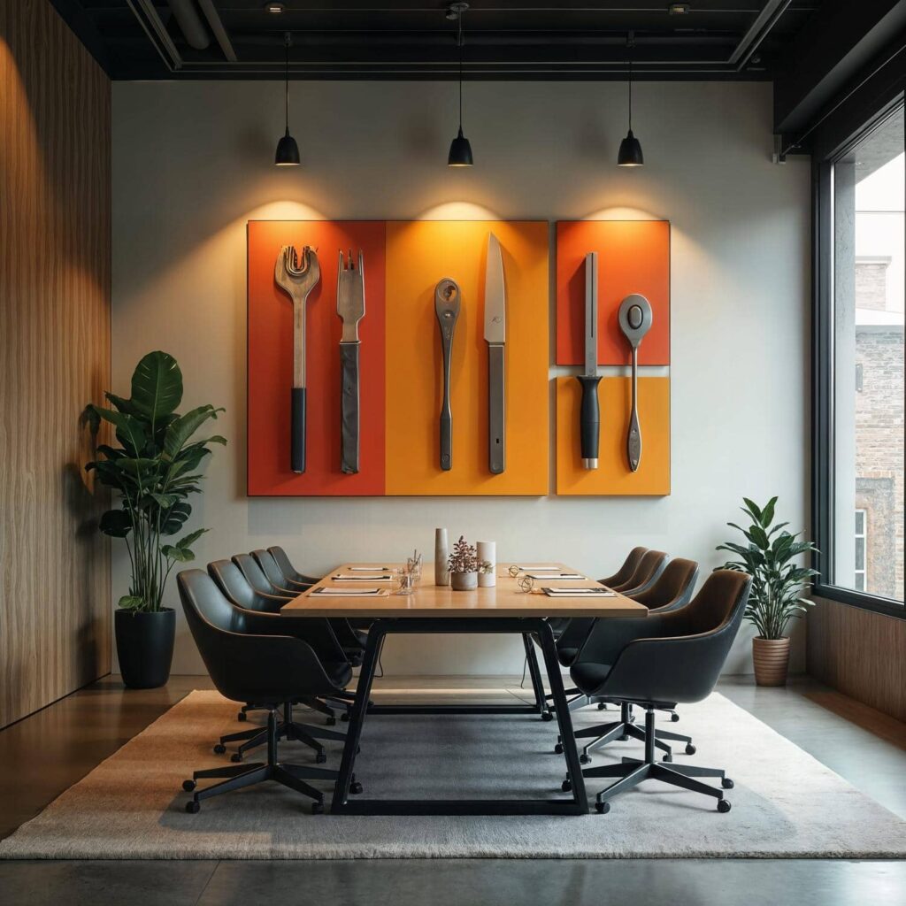 Schallschutzbilder für Büros – Akustik trifft Design 1 Schallschutzbilder fuer Bueros – Akustik trifft Design