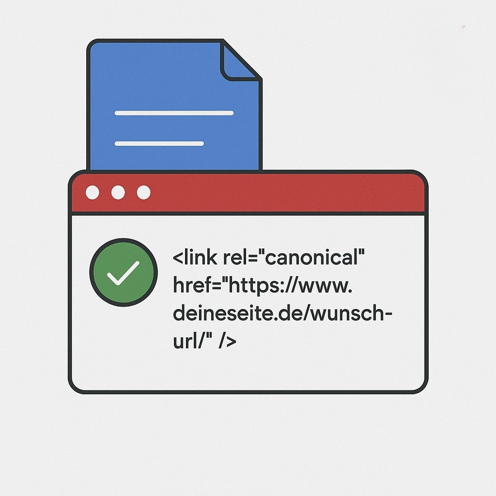 Wie setze ich einen Canonical