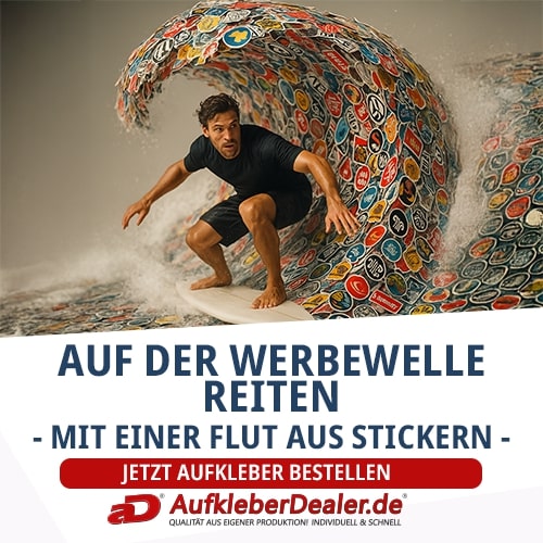 500x500 Auf der Werbewelle reiten