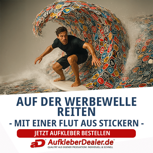 AufkleberDealer.de – Kreative Werbemittel mit KI-Power für Adcell & Taboola
