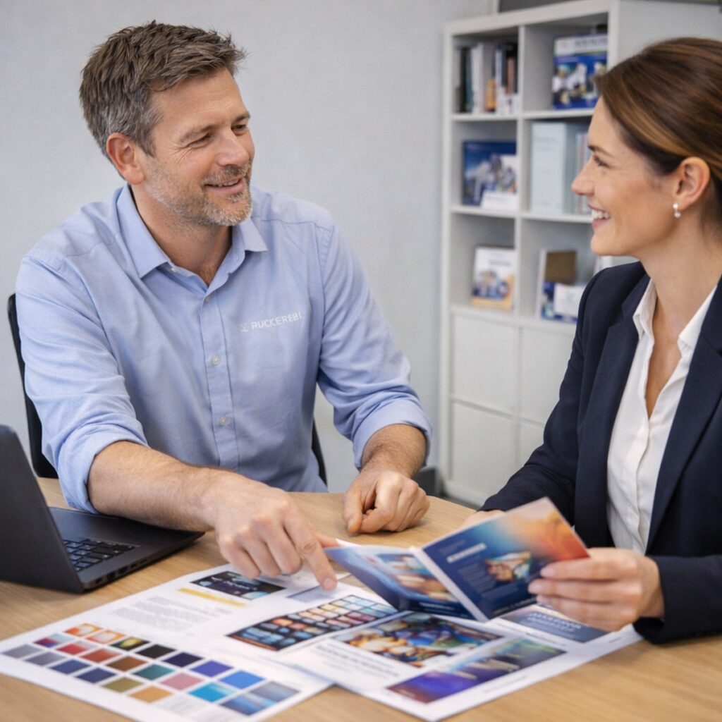 Druckereimarketing 2026: Warum klassische Betriebe endlich aufhören müssen, sich kleiner zu machen als sie sind 8 ChatGPT Image 19. Feb. 2026 16 41 20