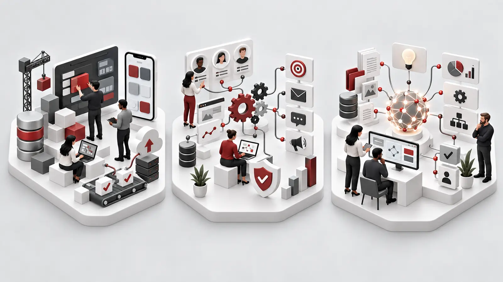 Welche Agenturtypen gibt es – und welche passt zu Ihrem Unternehmen? 8 Softwareagentur, MarTech-Agentur und KI-Agentur im Vergleich